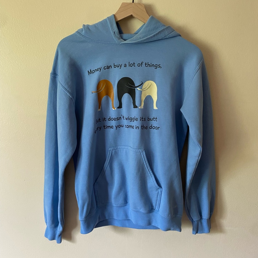 Dog graphic hoodie